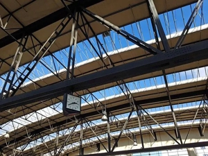 Estrutura metálica para telhado em sc